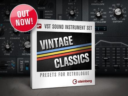 Steinberg: Vintage Classics Presety pro Retrologue