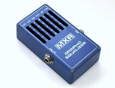 MXR Graphic Equalizer - ekvalizér s tahovými potenciometry