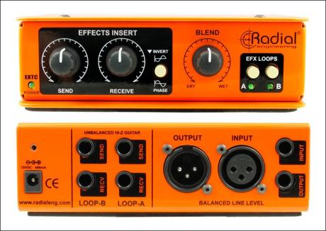 Radial Guitar Effects Interface: EXTC-SA