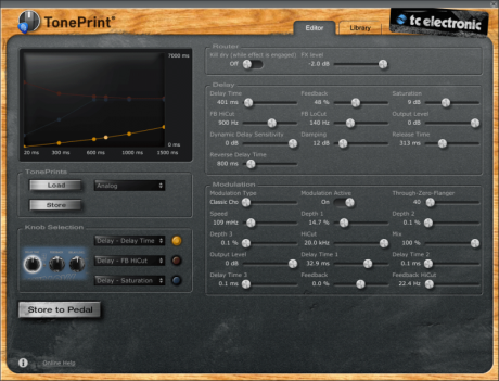 TC Electronic: TonePrint Editor - ovládání TP kytarových pedálů v počítači