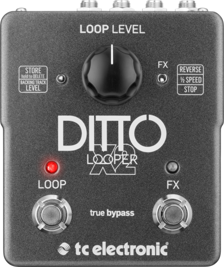 TC Electronic: DITTO X2 - looper s novými funkcemi