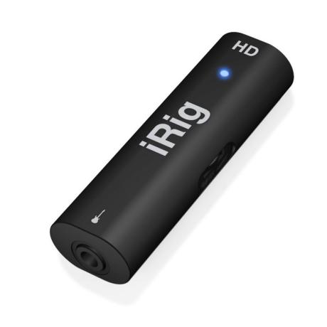 IK Multimedia iRig HD - šikovný černý váleček