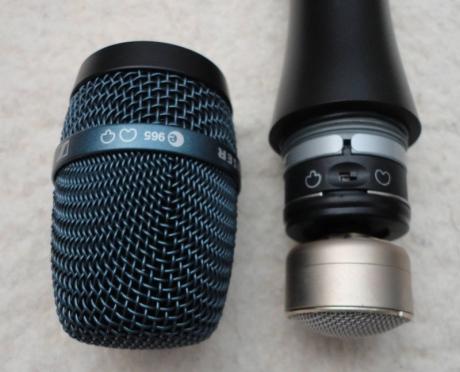 Sennheiser e 965 - uznávaná „kapacita“ na vokálním poli