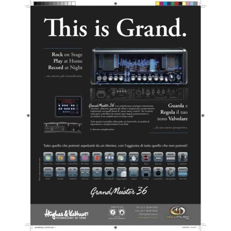 Hughes & Kettner Grandmeister: GuitarPlayer Pick Award Editors