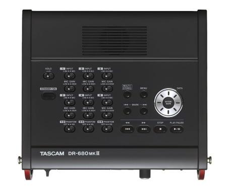 Tascam: DR-680 MKII – přenosný osmistopý rekordér s novými funkcemi