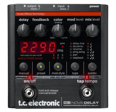 Letem kytarovým světem - Efekty Tech21 a TC Electronic