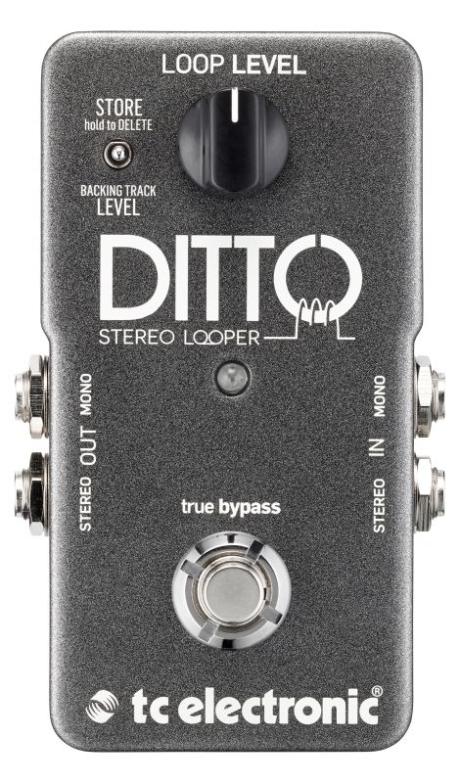 TC Electronic: DITTO Stereo Looper – stereo smyčky pro kytaru a další nástroje