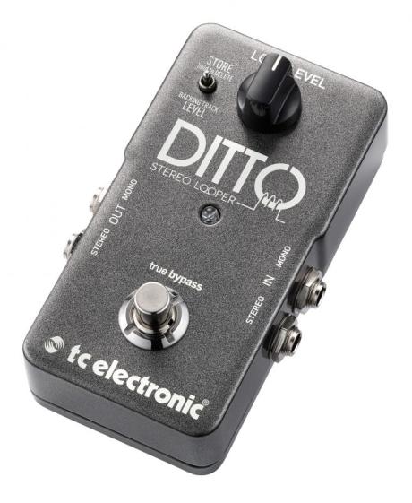 TC Electronic: DITTO Stereo Looper – stereo smyčky pro kytaru a další nástroje