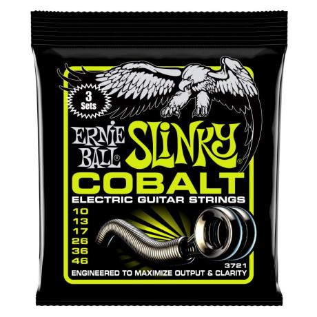 Ernie Ball: Cobalt 3 Pack 10/46