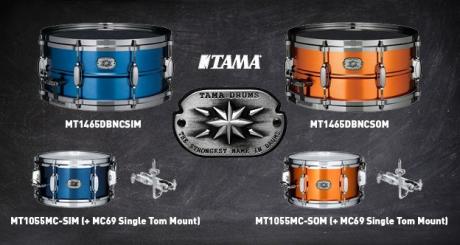 Tama: New colorful limited editions