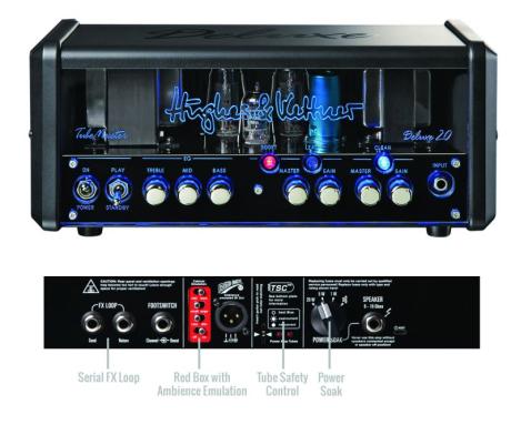 HUGHES & KETTNER PŘEDSTAVIL TUBEMEISTER DELUXE