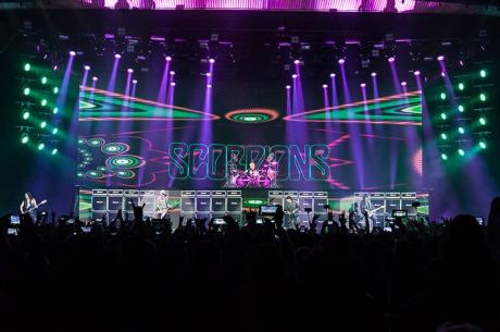 JB-Lighting A12 na Scorpions 50th Anniversary World Tour v Kyjevě