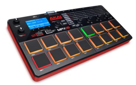 Akai MPX16 - přehrávač & rekordér samplů