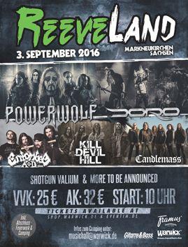 Hudební festival Reeveland Music 2016 – nejen pro metalové fanoušky