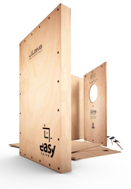 J. Leiva Percussion New Zoco 2.0 a Easy Cajon Kit - cajon a cajonová „skládačka“