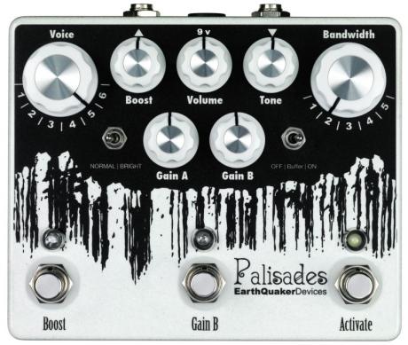 EarthQuaker Devices Palisades - široce použitelný overdrive