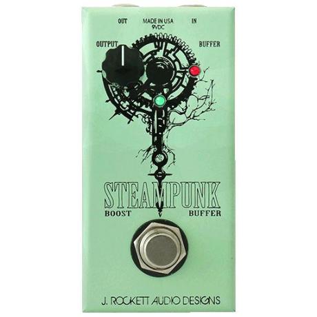 J. Rockett Audio Designs Immortal Echo, Steampunk Boost/Buffer, Squeegee Compressor a Touch Overdrive - nová série amerického butikového výrobce kytarových efektů