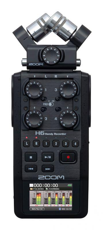 Zoom: H6 Black