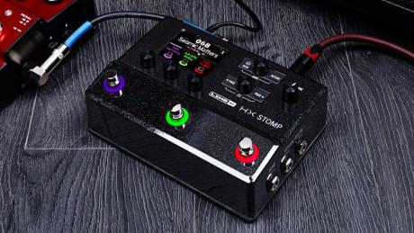 Line 6 HX Stomp - kytarový pedál používající firemní technologií DSP a HX Modeling