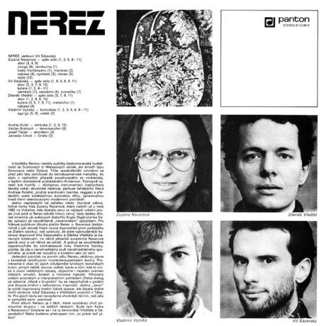 Příběh jedné desky - Nerez - Masopust (1986)